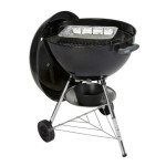 Weber BAR-B-KETTLE 57 cm černý | Kotlový gril na uhlí