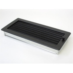 Krbová mřížka 220 x 300 grafit s žaluzií KRATKI