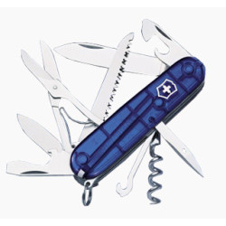 Victorinox HUNTSMAN modrý průhledný