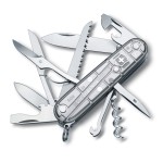 Victorinox HUNTSMAN SILVER TECH průhledný