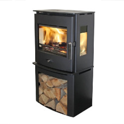 Krbová kamna HEDE 4D Panorama