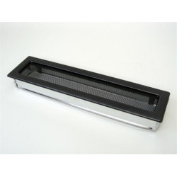 Krbová mřížka 110 x 420 grafit KRATKI