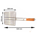 Grilovací rošt na maso obracecí HAWAI