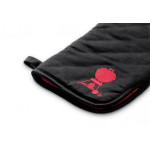 Grilovací rukavice Weber Premium | černá s červeným kotlem