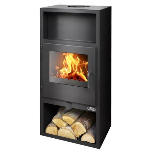 Krbová kamna ABX Narvik černý plech