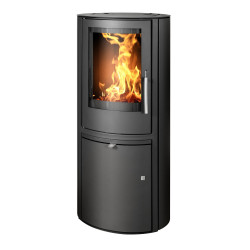 Krbová kamna ABX Reno černý plech