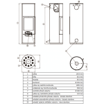 Krbová kamna ABX Trollvik