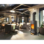 Krbová kamna ABX Vigo černý plech