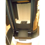 Krbová kamna ABX Vermont bílý plech