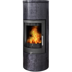 Kachlová Krbová kamna ABX Galie hämatit