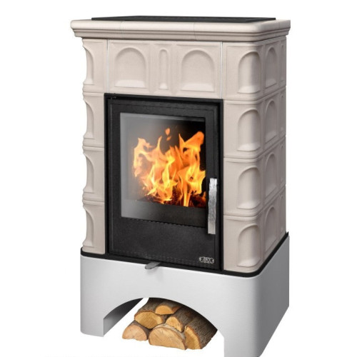 Kachlová kamna ABX Britania s výměníkem, Ahornweiss