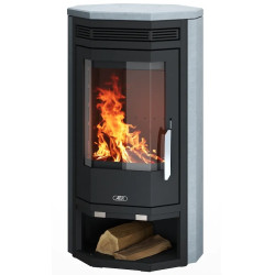 Krbová kamna ABX Baltik 6 černý plech, mastek