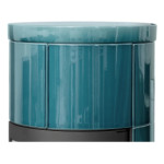 Kachlová Krbová kamna ABX Galie hämatit