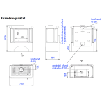 Kachlová kamna ABX Ikaria exklusive Perle