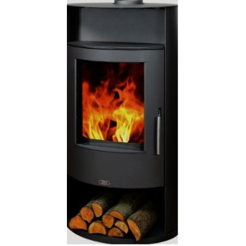 Krbová kamna ABX Island 7 černý plech