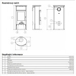 Krbová kamna ABX Island 5 pískovec