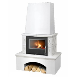 Kachlová kamna ABX Lombardie perle