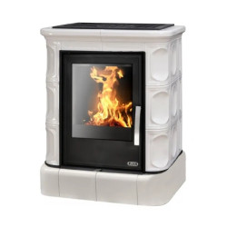 Kachlová kamna ABX Marina kachlový sokl, perle