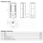 Krbová kamna ABX Nagano