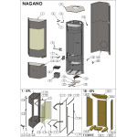 Krbová kamna ABX Nagano