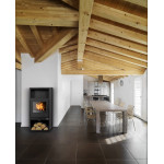 Krbová kamna ABX Narvik černý plech