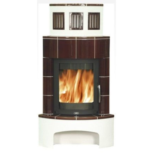 Kachlova kamna ABX Normandie hnědá