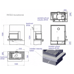 Krbová obestavba ABX Pateo pískovec, levé