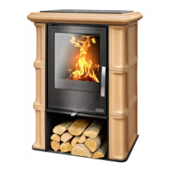 Kachlová kamna ABX Sicilia naturbraun