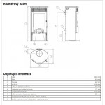 Krbová kamna ABX Tartu 5 černý plech