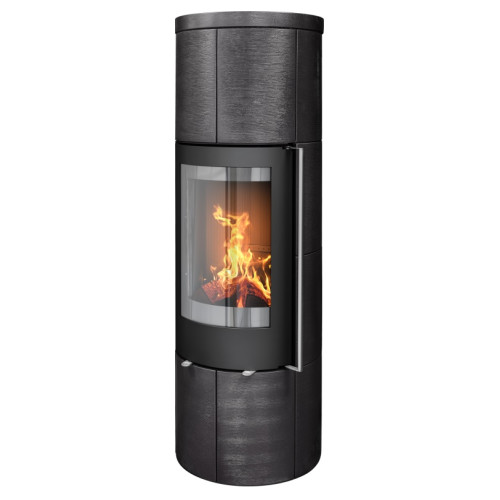 Kachlová Krbová kamna ABX Verona Antracit