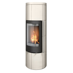 Kachlová Krbová kamna ABX Verona Kreidenweiss