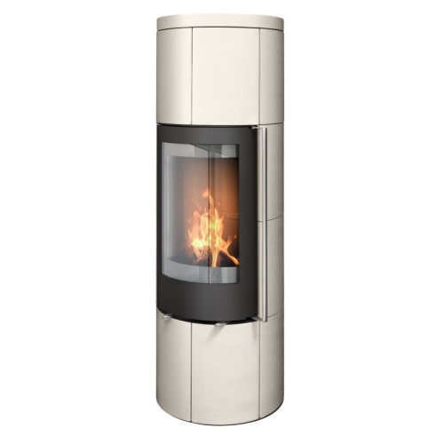 Kachlová Krbová kamna ABX Verona Kreidenweiss