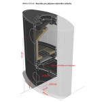 Krbová kamna ADURO 15 LUX