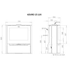 Krbová kamna ADURO 15 LUX