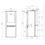 Hybridní kamna Aduro HYBRID H 4 LUX