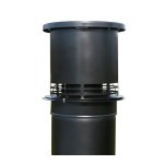 Aduro Regulátor komínového tahu černý