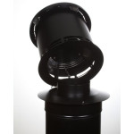 Aduro Regulátor komínového tahu černý