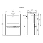 Krbová kamna ADURO 21