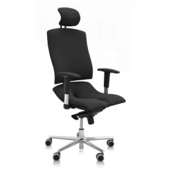 Ergonomická židle Ásana Architekt Textil Black