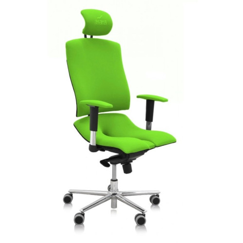 Ergonomická židle Ásana Architekt Textil Lime Green 
