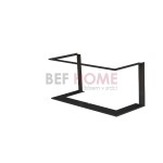 Zazdívací rámeček 1x90°černý BeF Trend V10C 