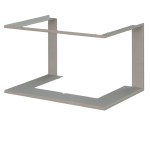 Zazdívací rámeček nerez 