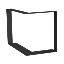 Zazdívací rámeček rovný bez lemu, BeF Aquatic WH V 60 CP/CL 