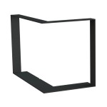 Zazdívací rámeček rovný bez lemu, BeF Feel rohová 