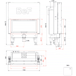 Teplovodní vložka Bef AQUATIC WH V 100