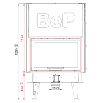 Teplovodní vložka Bef TWIN V 8 N AQUATIC II.