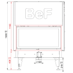 Teplovodní vložka Bef TWIN V 10 AQUATIC II