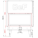 Teplovodní vložka Bef TWIN V 10 N AQUATIC II 