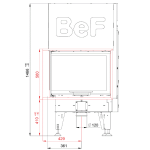 Teplovodní vložka Bef AQUATIC WH V 80 CL