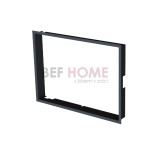 Zazdívací rámeček 1x90° černý BeF Aquatic WH (V) 60, (V) 65 